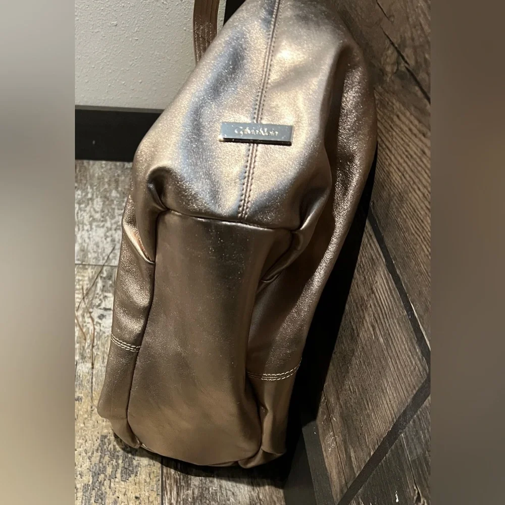 Calvin Klein handbag shoulderbag NWOT metallic